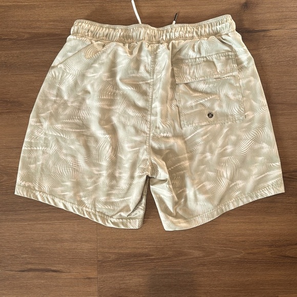 Men's Spyder Swim Abstract Liquid Print Performance 18" Shorts. Size Large - Picture 5 of 7